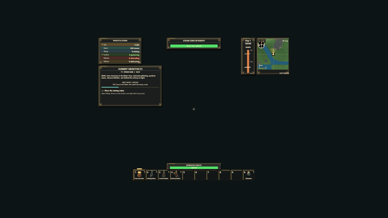 The colony's first automation